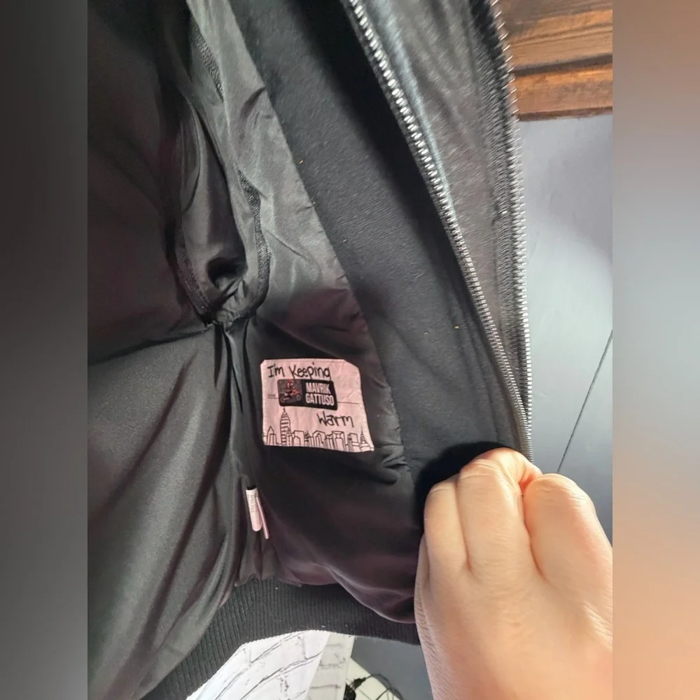 Warm Black Hooded Jacket